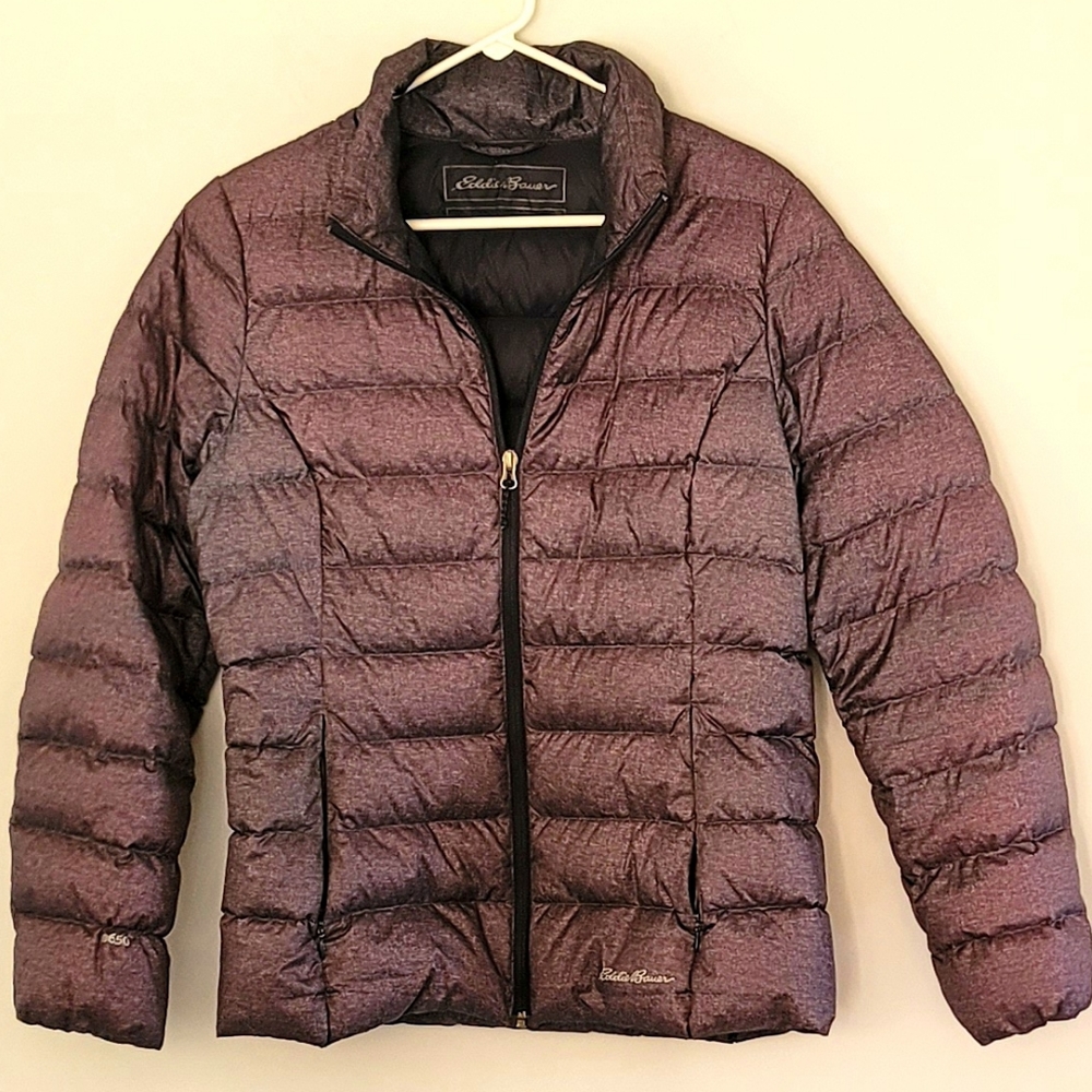 Eddie Bower Women's Down Light Puffer Jacket Size M - Picture 2 of 14